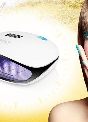 Sunuv4 48вт smart nail lamp 2 уф лед лампа лед sun4 uv led sun 4