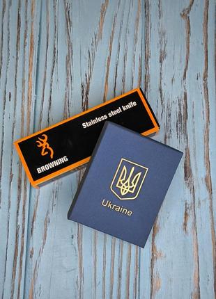 Подарунковий набір ніж + запальничка