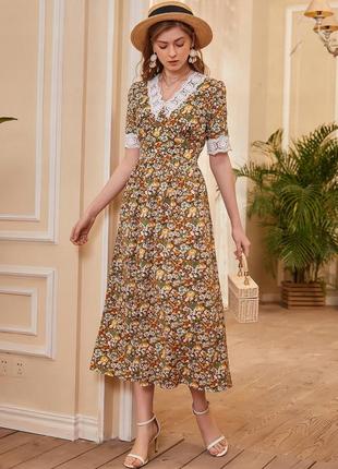 Сукня ретро стиль повсякденна кльош, 1500+ відгуків, єдиний екземпляр