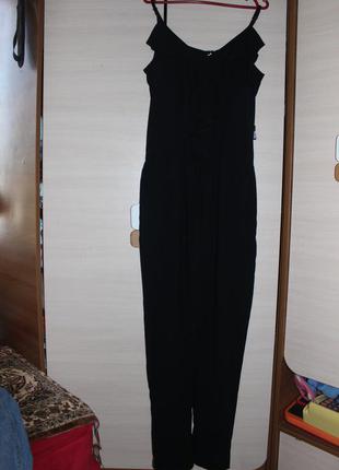 H&m комбинезон летний черный с штанами5 фото