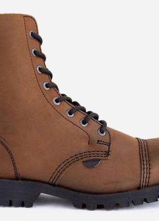 Underground shoes ботинки гранж панк рокерские новые толстая натуральная кожа9 фото
