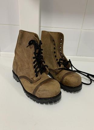 Underground shoes ботинки гранж панк рокерские новые толстая натуральная кожа4 фото