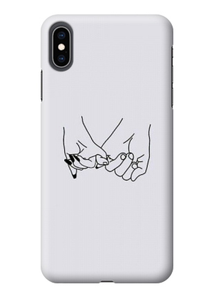 Чохол «тринь» для iphone xs max силіконовий