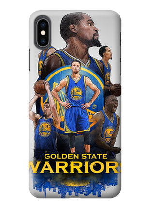 Чохол «warriors» для iphone xs max силіконовий