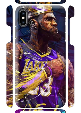 Чохол «king of la» для iphone xs max силіконовий