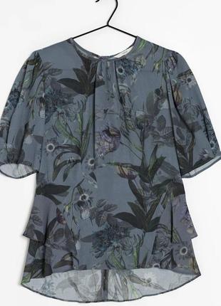 Шикарная блуза блузка next floral botanical1 фото