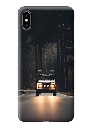 Чохол «фари» для iphone xs max силіконовий