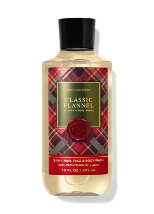 Чоловічий гель для душу 3 в 1 bath and body works classic flannel