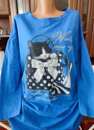 Туніка з подовженою спинкою розмір 50 52 54