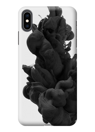 Чохол «чорний дим» для iphone xs max силіконовий