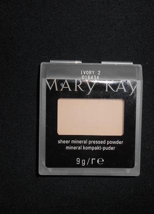 Компактна мінеральна пудра mary kay - ivory 2