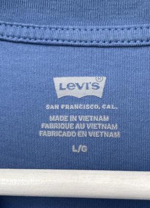 Чоловіча бавовняна футболка levis оригінал4 фото