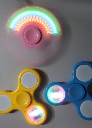 Спіннер пл 1 пелюстка-калейдоскоп(жовтий)