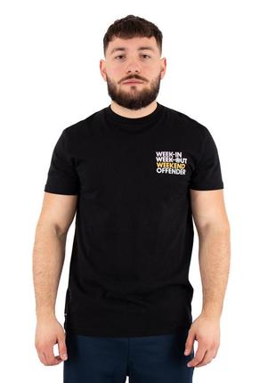 Футболка weekend offender week in week out t-shirt black