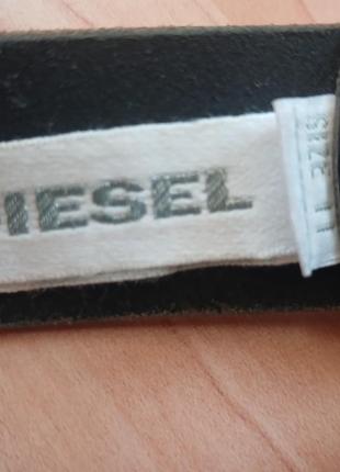 Шкіряний ремінь diesel7 фото