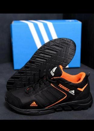 Кожаные мужские кроссовки adidas2 фото