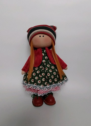Текстильна лялька ручної роботи2 фото
