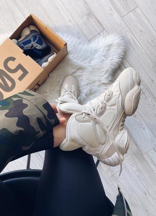 Кроссовки женские adidas yeezy 500 high blush 🆕 купить наложенный платёж