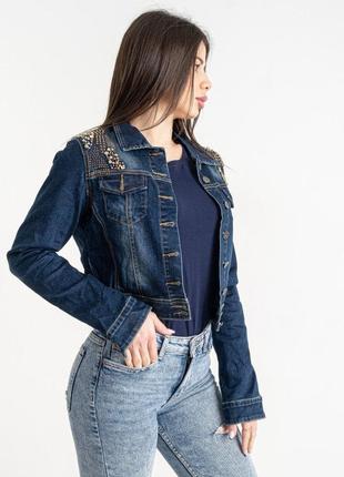 Куртка женская джинсовая lady n 490
синя стрейчева4 фото