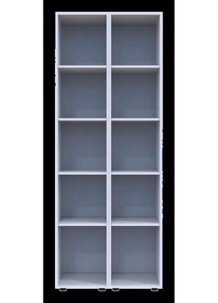 Шкаф для одежды зеркальный гелар белый 78х49,5х203,4 распашной с зеркалом для спальни...