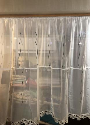 Короткі тюлі для дому