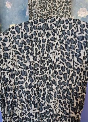 Новий шарфaccessorize віскозний шарф леопард принт леопардовий обмре2 фото
