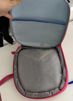Розовый рюкзак микки mickey disney с твердым корпусом , ортопедический 3d с героями  для девочки5 фото