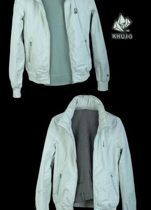 Куртка, вітровка жіноча khujo. свіже світло-біло-бірюзова з легким оксамитом. розмір-s. 40€квівалент.6 фото