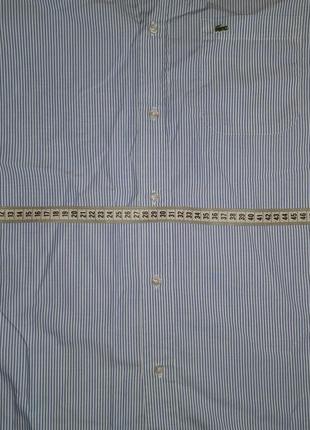 Рубашка мужская lacoste размер xl7 фото