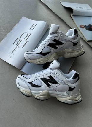 Трендова модель кросівки жіночі new balance натуральна шкіра з сіткою