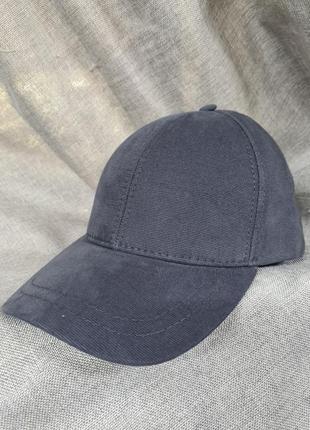Бейсболка кепка чоловіча однотонна, синя однотонна бейсболка кепка, бейсболка весна літо осінь, бейсболка, кепка, чоловіча кепка синя6 фото