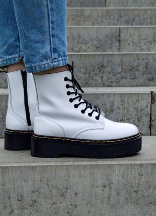 Жіночі черевики dr.martens jadon white