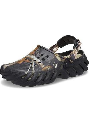 Крокси echo clog realtree black м7 м8 м9 м10 м11