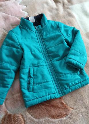 Детская одежда/ весенняя куртка на мальчика 2-3 года 98 размер