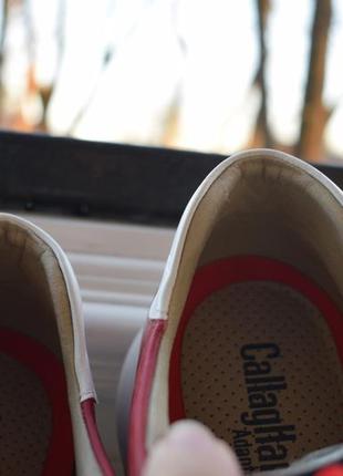 Кожаные туфли мокасины сникерсы сникеры кроссовки callaghan р. 42 28 см3 фото