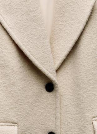 Неймовірне букле пальто zara розмір  s оригінал9 фото