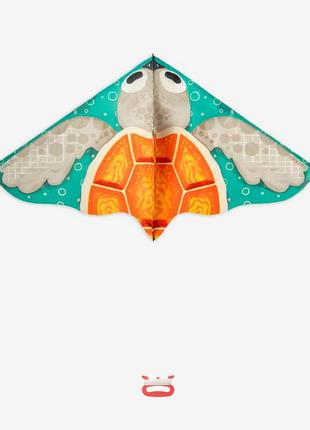 Воздушный летающий змей orao 120 (черепаха) от 3 лет разноцветный1 фото