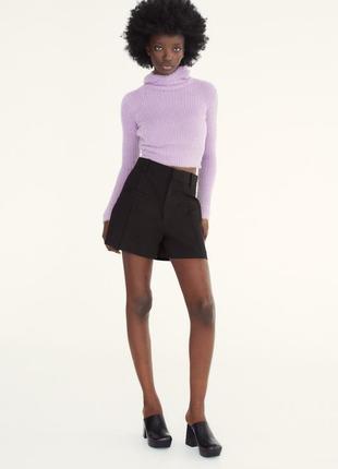 Женская стильная кофта с капюшоном zara m-l