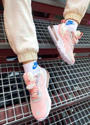 Женские кроссовки nike air max 270 react end “barely rose”4 фото