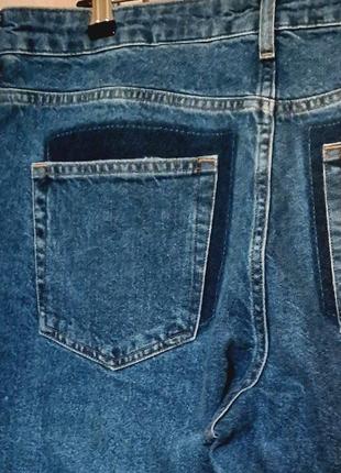 ❤ оригинальные джинсы mom с высокой посадкой большого размера8 фото