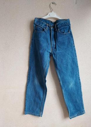 Прямые джинсы (mom jeans) для подростка