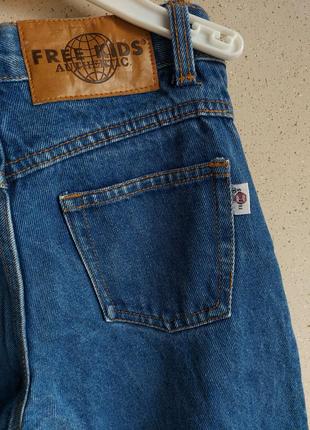 Прямі джинси (mom jeans) для підлітка4 фото