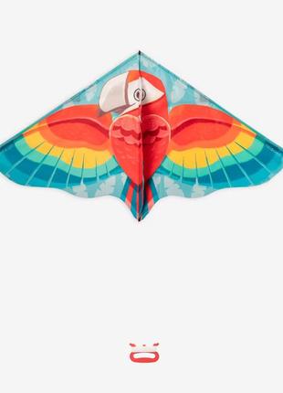 Воздушный летающий змей orao 120 (попугай) от 3 лет разноцветный