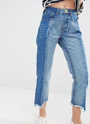 ❤ оригінальні джинси mom з високою посадкою великого розміру3 фото