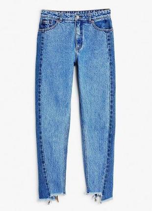 ❤ оригинальные джинсы mom с высокой посадкой большого размера9 фото