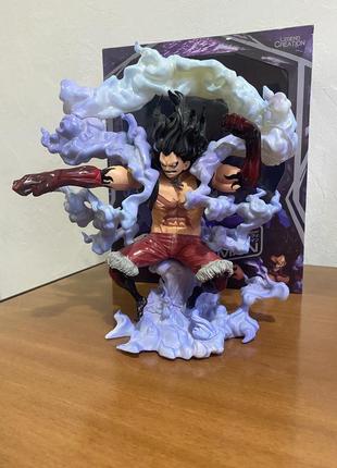 Фигурка луффи статуэтка luffy gear 4 snakeman с аниме ван пис one piece