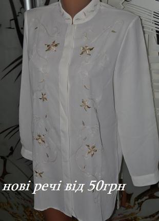 Блузка вишивка marks&spencer1 фото
