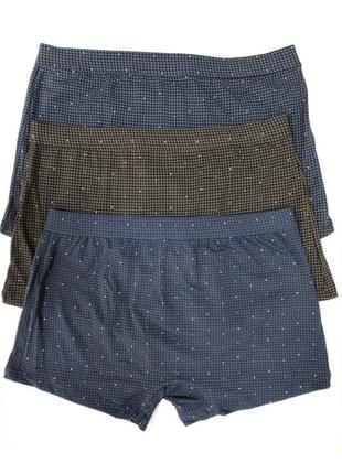 Набір чоловічих трусів боксерів 3 шт enrico coveri eb1262