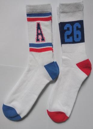 2 пары! набор! функциональные спортивные носки primark англия размеры: 39/42, 43/46 усиленная стопа2 фото