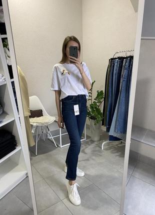 Джинси zara straight6 фото